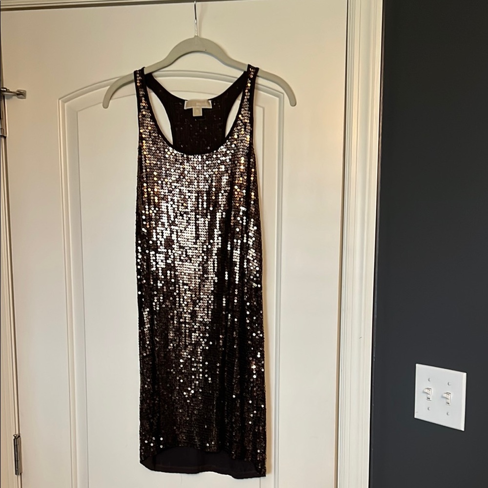 Vintage Michael Kors Sequin Sleeveless Dress